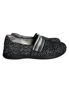 Alegria Glee Black Nappa Slip On Comfort Shoe Size 6.5 US 37 EU